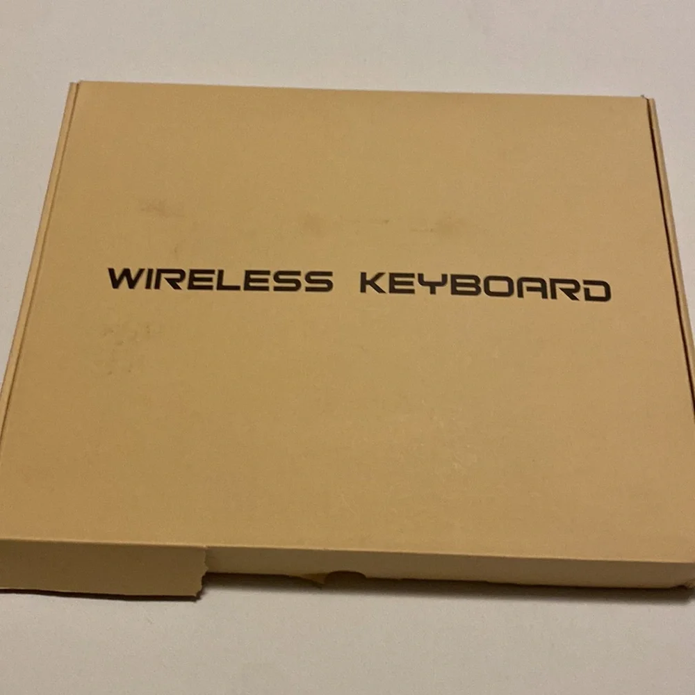 Wireless keyboard cover